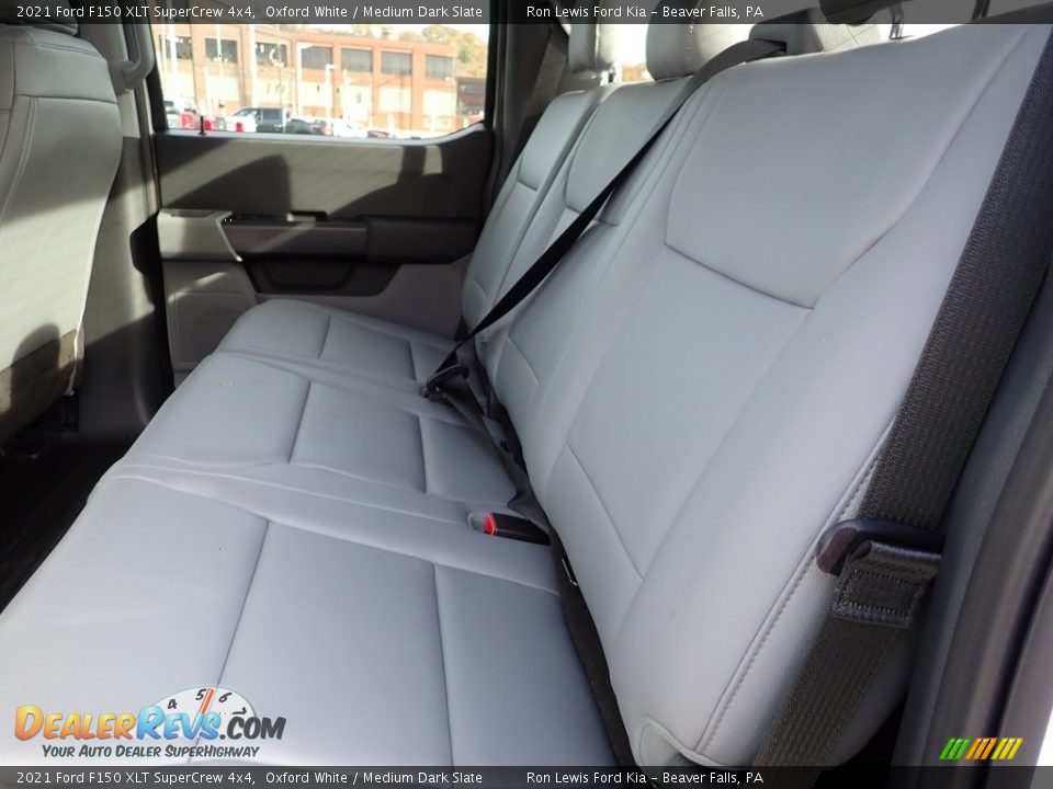 2021 Ford F150 XLT SuperCrew 4x4 Oxford White / Medium Dark Slate Photo #13