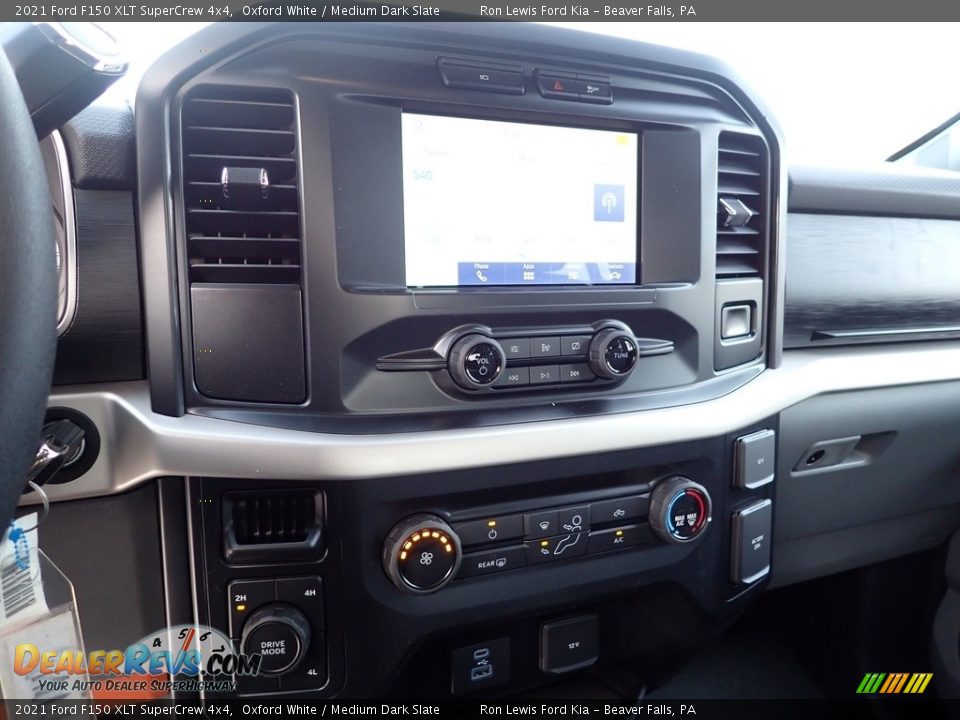 2021 Ford F150 XLT SuperCrew 4x4 Oxford White / Medium Dark Slate Photo #17
