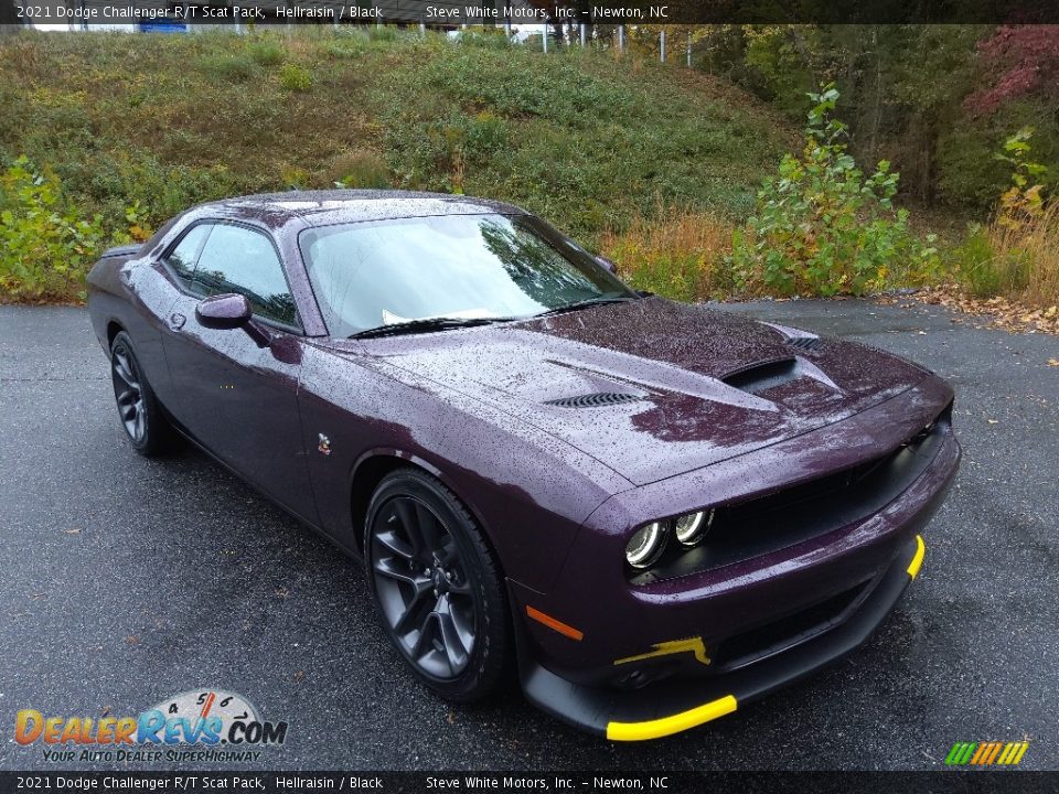 2021 Dodge Challenger R/T Scat Pack Hellraisin / Black Photo #4