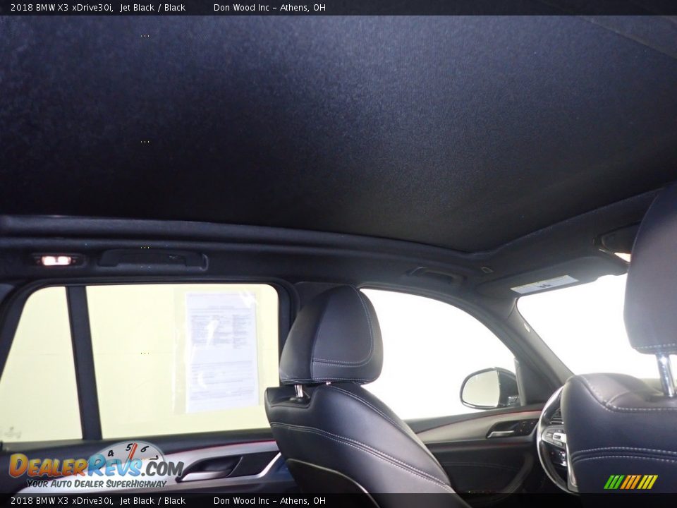 2018 BMW X3 xDrive30i Jet Black / Black Photo #2