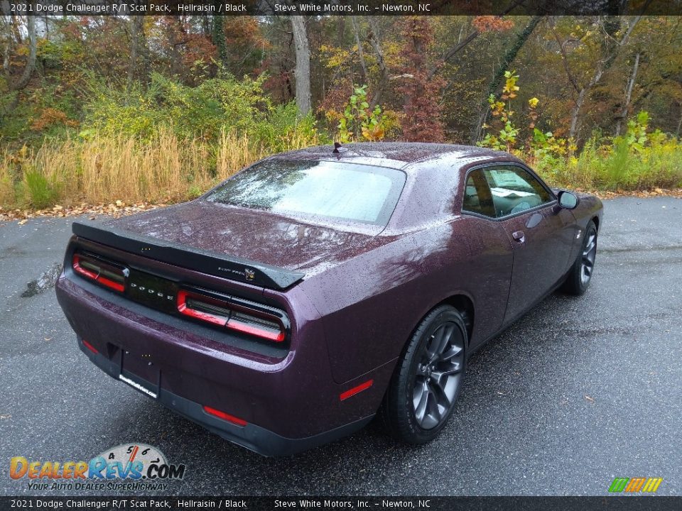 2021 Dodge Challenger R/T Scat Pack Hellraisin / Black Photo #6