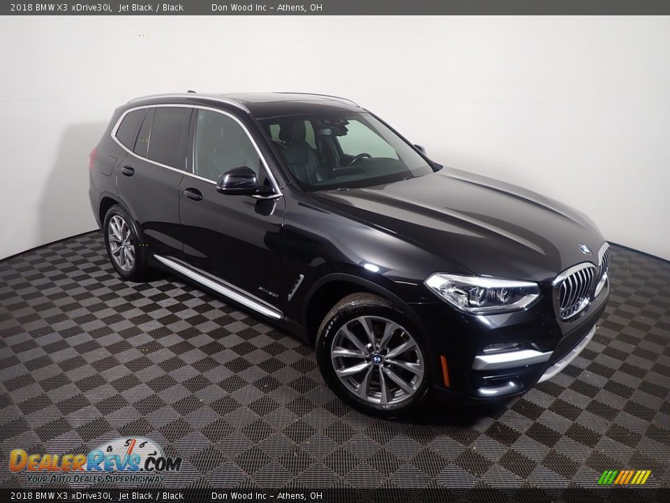 2018 BMW X3 xDrive30i Jet Black / Black Photo #5