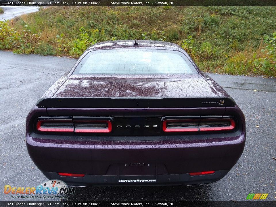 2021 Dodge Challenger R/T Scat Pack Hellraisin / Black Photo #7