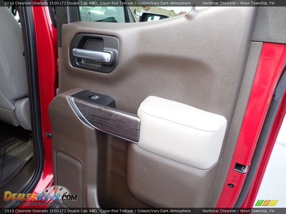 2019 Chevrolet Silverado 1500 LTZ Double Cab 4WD Cajun Red Tintcoat / Gideon/Very Dark Atmosphere Photo #19