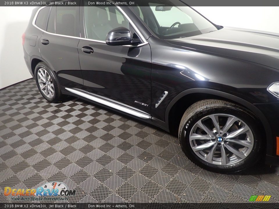 2018 BMW X3 xDrive30i Jet Black / Black Photo #6