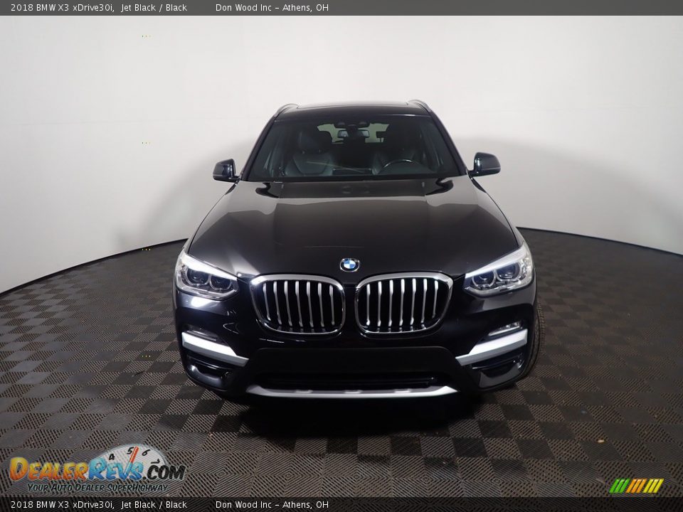 2018 BMW X3 xDrive30i Jet Black / Black Photo #7