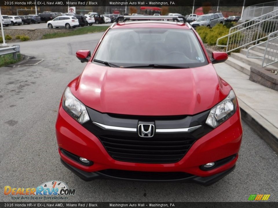 2016 Honda HR-V EX-L Navi AWD Milano Red / Black Photo #11