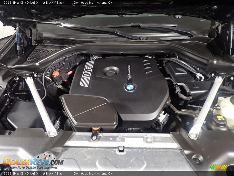 2018 BMW X3 xDrive30i Jet Black / Black Photo #9
