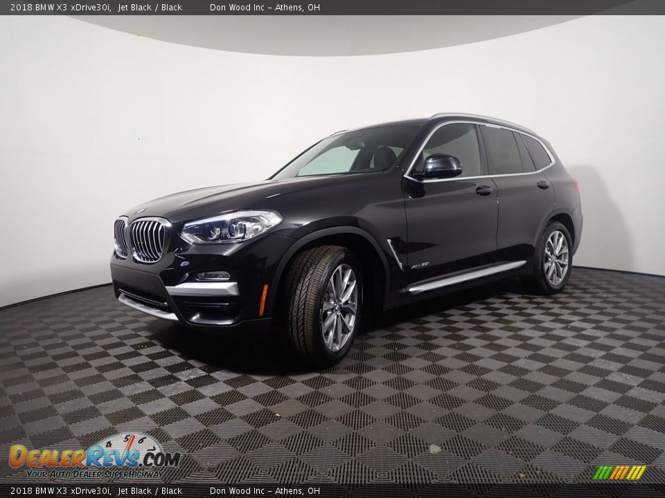 2018 BMW X3 xDrive30i Jet Black / Black Photo #10