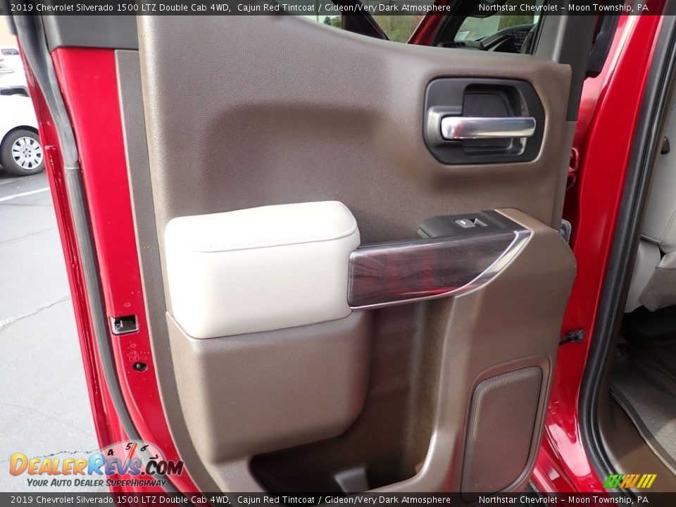 2019 Chevrolet Silverado 1500 LTZ Double Cab 4WD Cajun Red Tintcoat / Gideon/Very Dark Atmosphere Photo #23