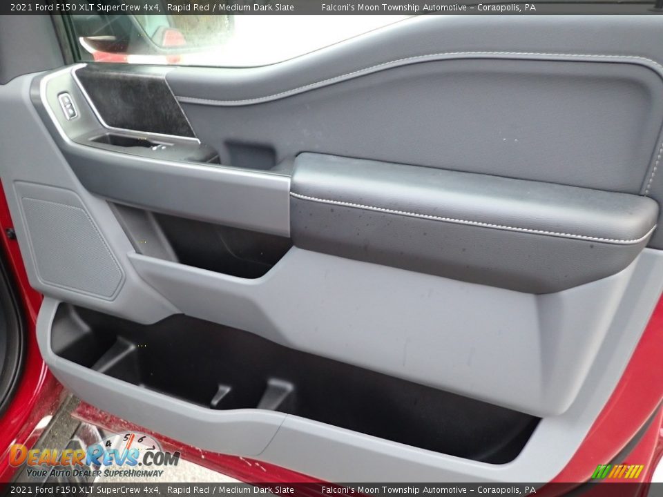 2021 Ford F150 XLT SuperCrew 4x4 Rapid Red / Medium Dark Slate Photo #15