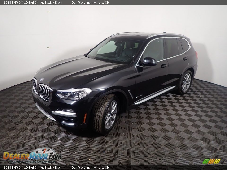 2018 BMW X3 xDrive30i Jet Black / Black Photo #11