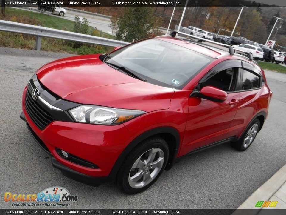 2016 Honda HR-V EX-L Navi AWD Milano Red / Black Photo #14