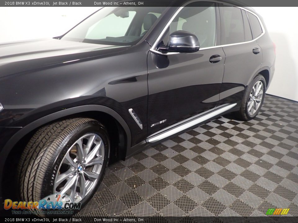 2018 BMW X3 xDrive30i Jet Black / Black Photo #12