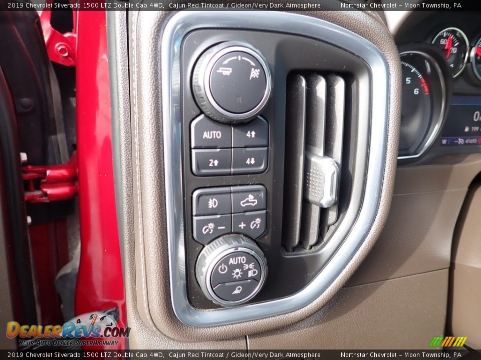 2019 Chevrolet Silverado 1500 LTZ Double Cab 4WD Cajun Red Tintcoat / Gideon/Very Dark Atmosphere Photo #26