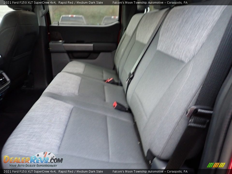 2021 Ford F150 XLT SuperCrew 4x4 Rapid Red / Medium Dark Slate Photo #18