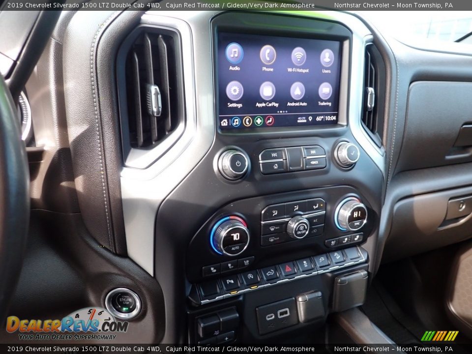 2019 Chevrolet Silverado 1500 LTZ Double Cab 4WD Cajun Red Tintcoat / Gideon/Very Dark Atmosphere Photo #27