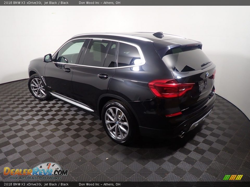 2018 BMW X3 xDrive30i Jet Black / Black Photo #14
