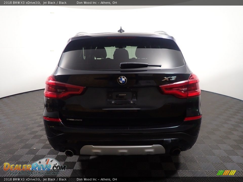 2018 BMW X3 xDrive30i Jet Black / Black Photo #15
