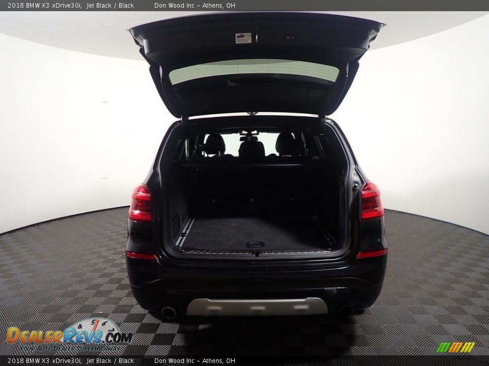 2018 BMW X3 xDrive30i Jet Black / Black Photo #16