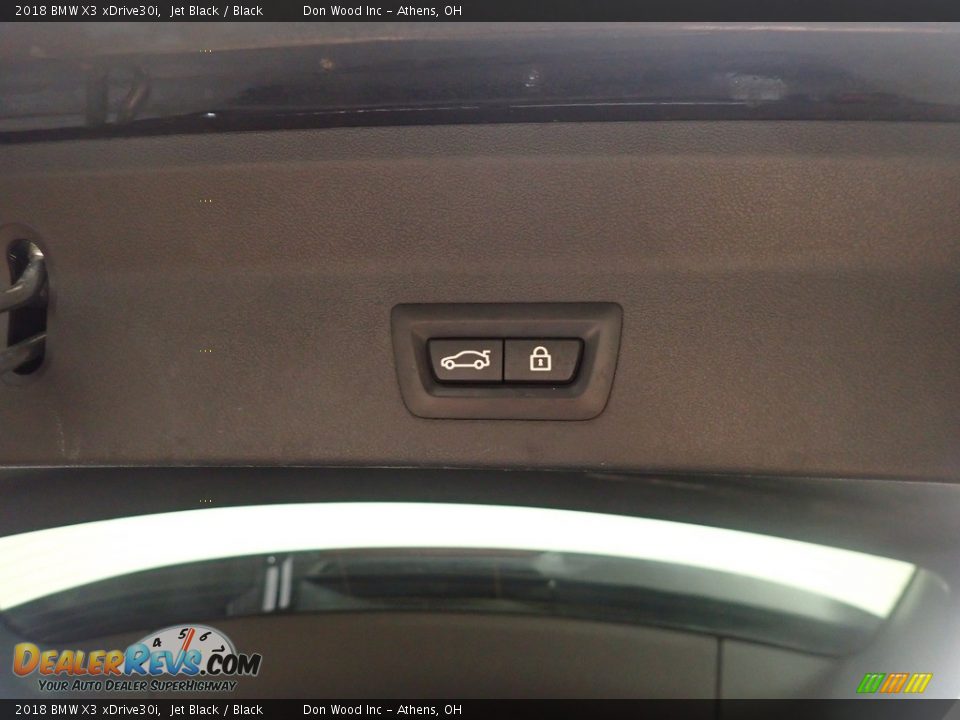 2018 BMW X3 xDrive30i Jet Black / Black Photo #17