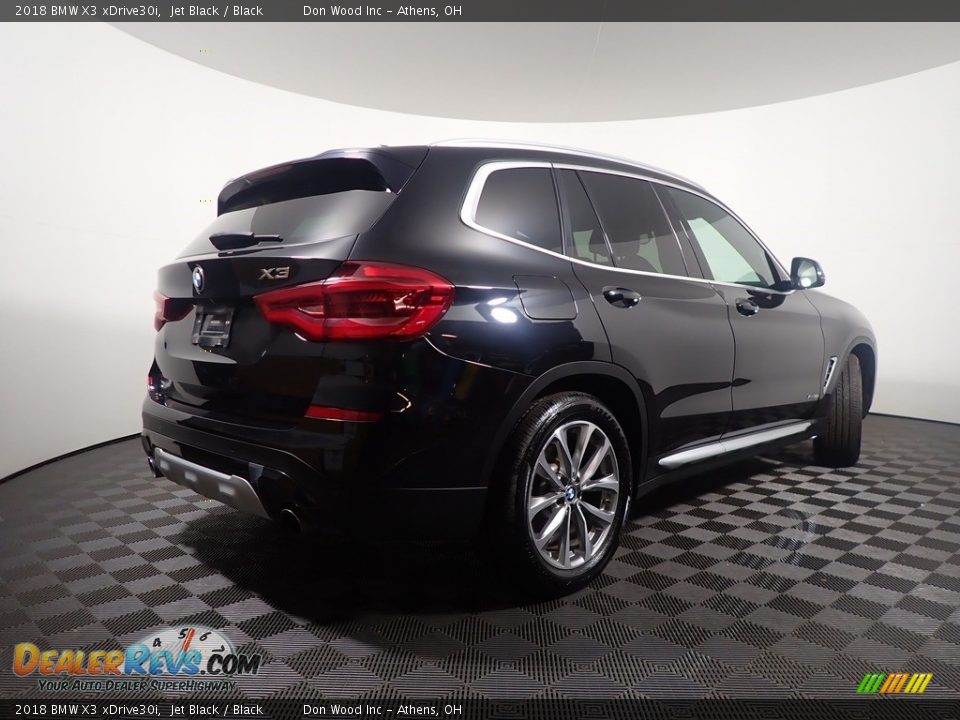 2018 BMW X3 xDrive30i Jet Black / Black Photo #19