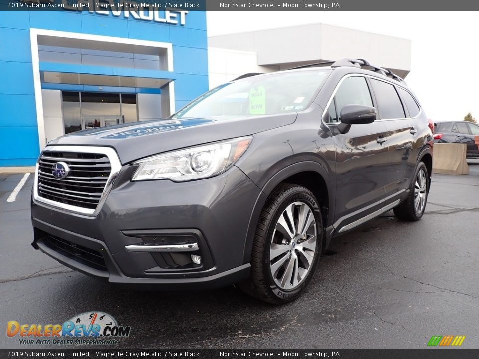 2019 Subaru Ascent Limited Magnetite Gray Metallic / Slate Black Photo #2