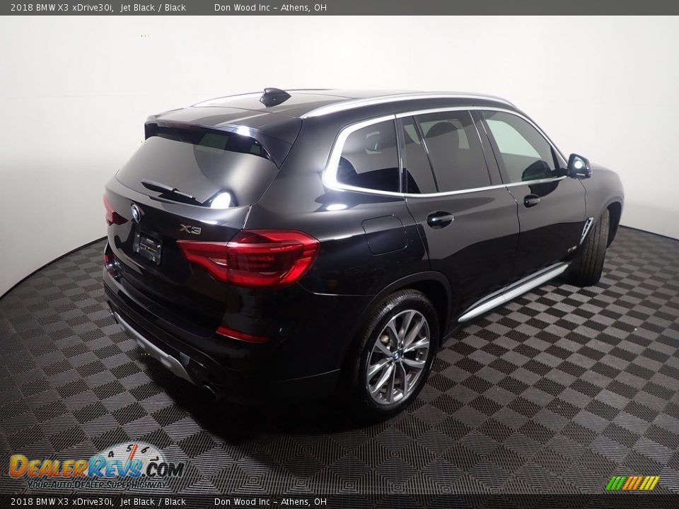 2018 BMW X3 xDrive30i Jet Black / Black Photo #20