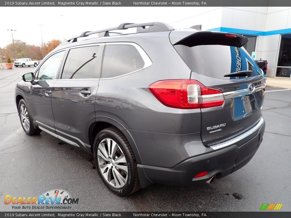 2019 Subaru Ascent Limited Magnetite Gray Metallic / Slate Black Photo #4