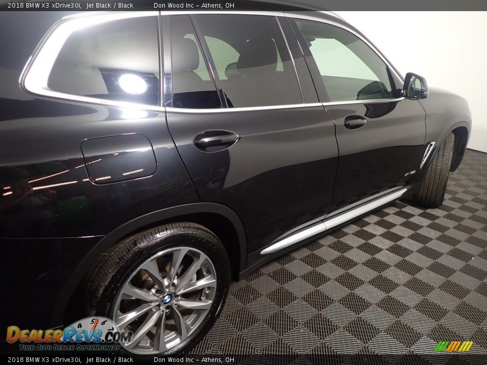 2018 BMW X3 xDrive30i Jet Black / Black Photo #22