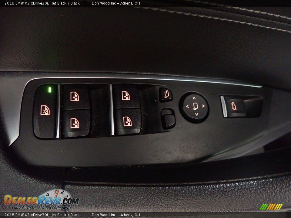 2018 BMW X3 xDrive30i Jet Black / Black Photo #24