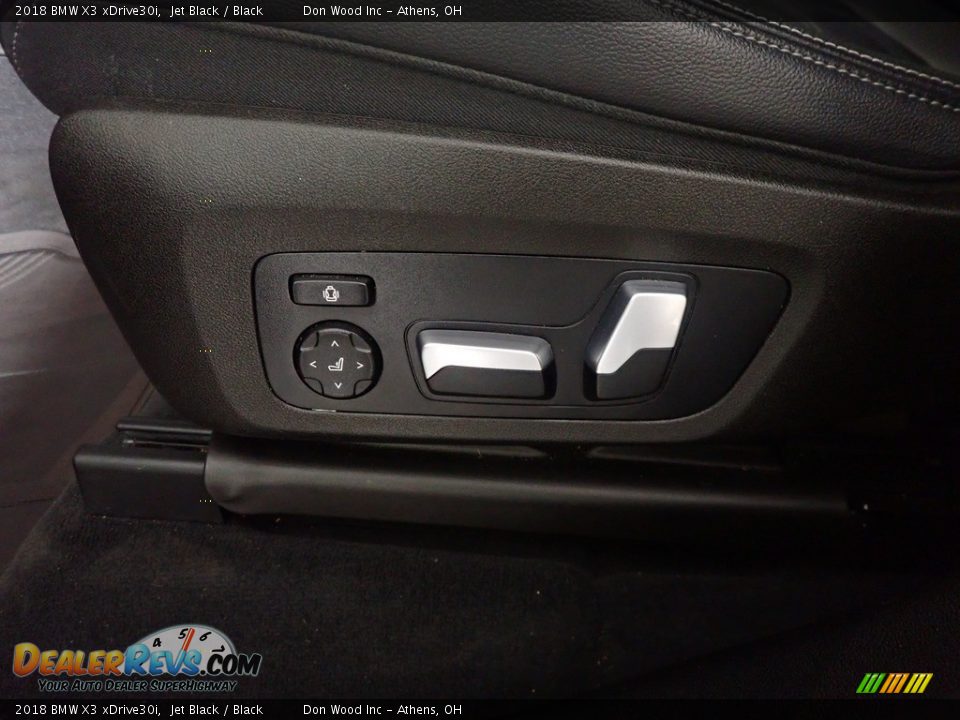 2018 BMW X3 xDrive30i Jet Black / Black Photo #26