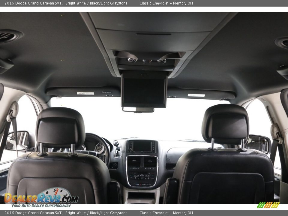 2016 Dodge Grand Caravan SXT Bright White / Black/Light Graystone Photo #20