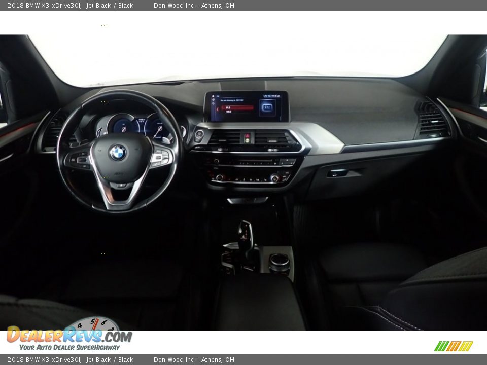 2018 BMW X3 xDrive30i Jet Black / Black Photo #27