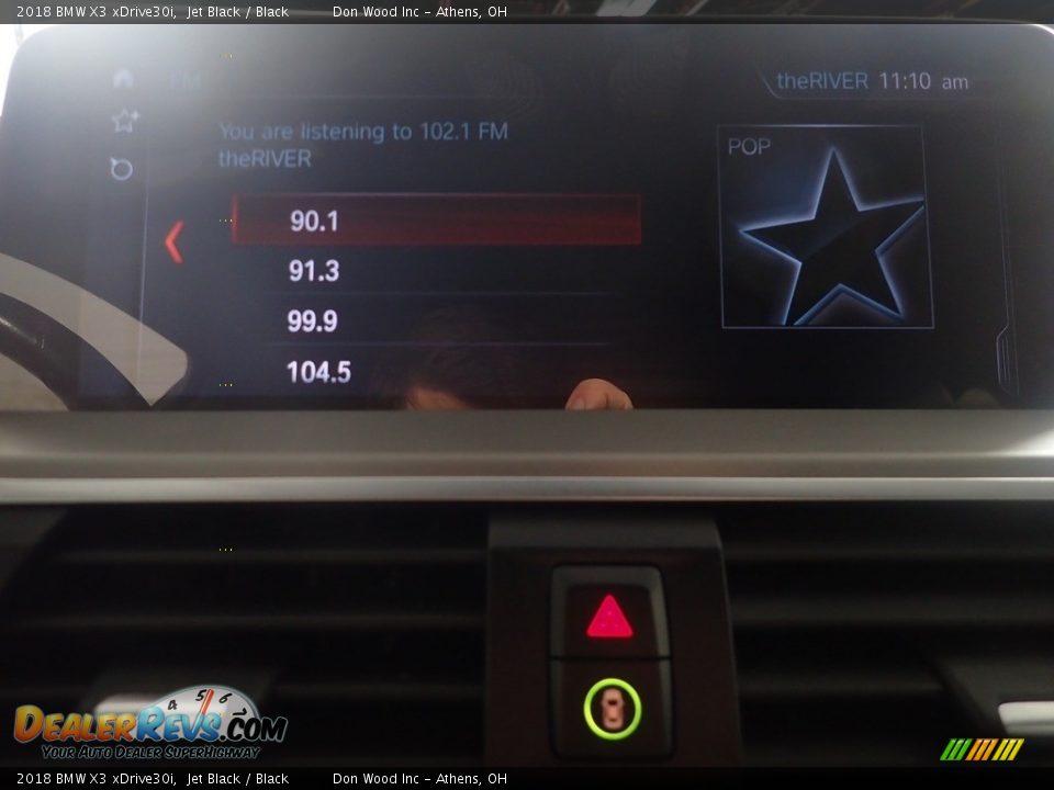 2018 BMW X3 xDrive30i Jet Black / Black Photo #29