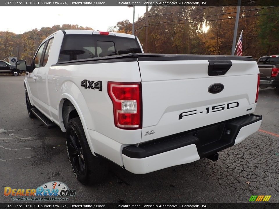 2020 Ford F150 XLT SuperCrew 4x4 Oxford White / Black Photo #4