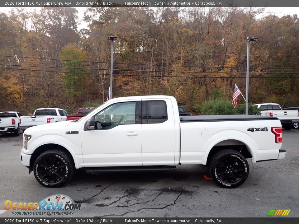 2020 Ford F150 XLT SuperCrew 4x4 Oxford White / Black Photo #5