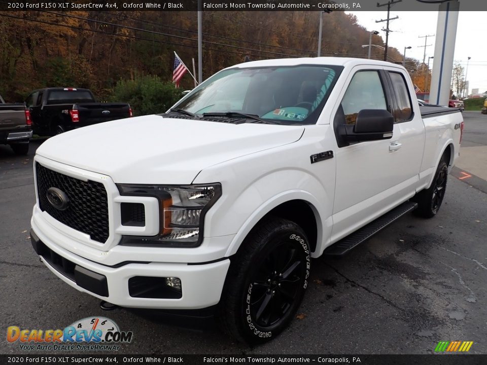 2020 Ford F150 XLT SuperCrew 4x4 Oxford White / Black Photo #6