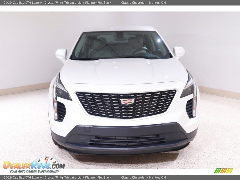 2019 Cadillac XT4 Luxury Crystal White Tricoat / Light Platinum/Jet Black Photo #2