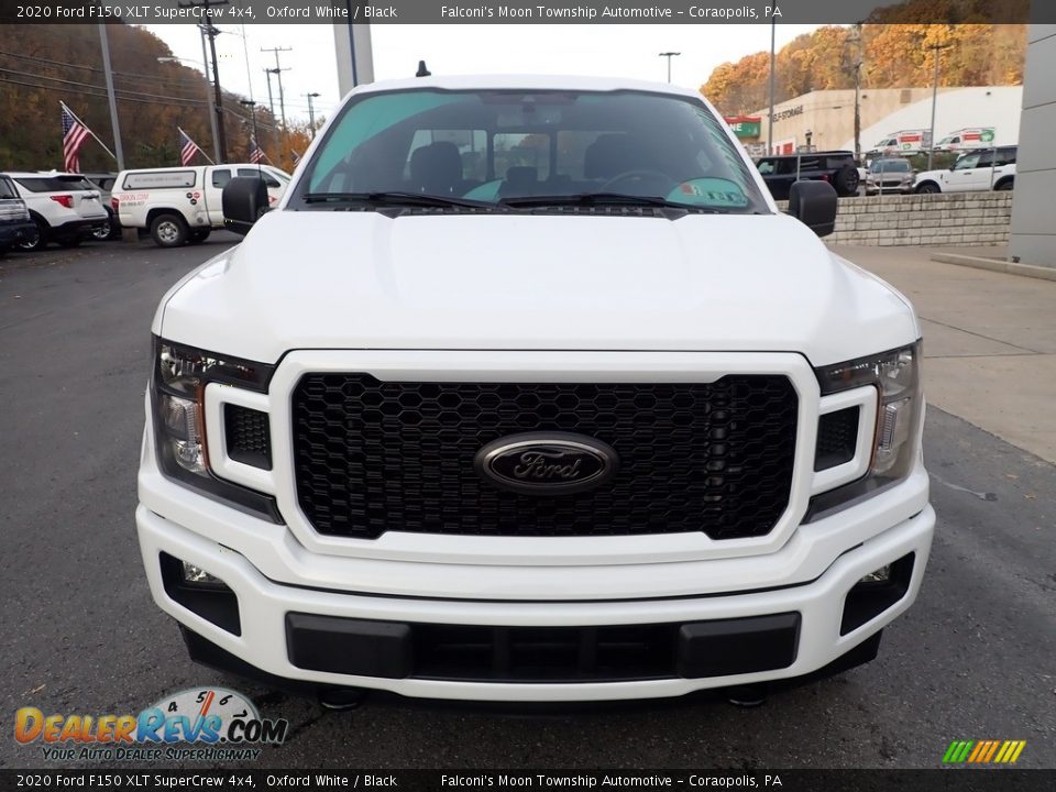 2020 Ford F150 XLT SuperCrew 4x4 Oxford White / Black Photo #7