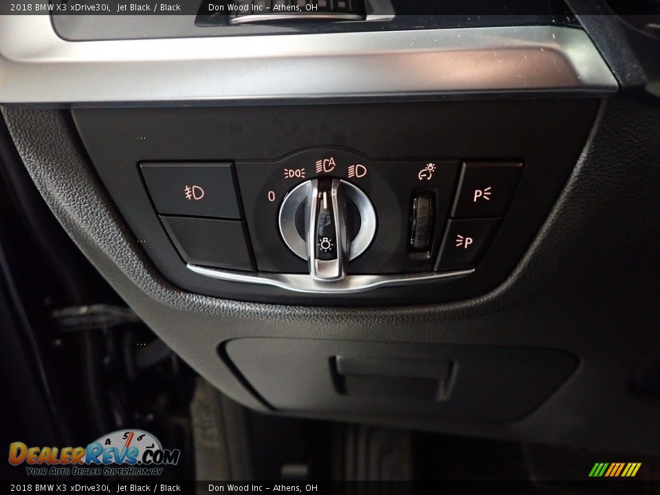 2018 BMW X3 xDrive30i Jet Black / Black Photo #34