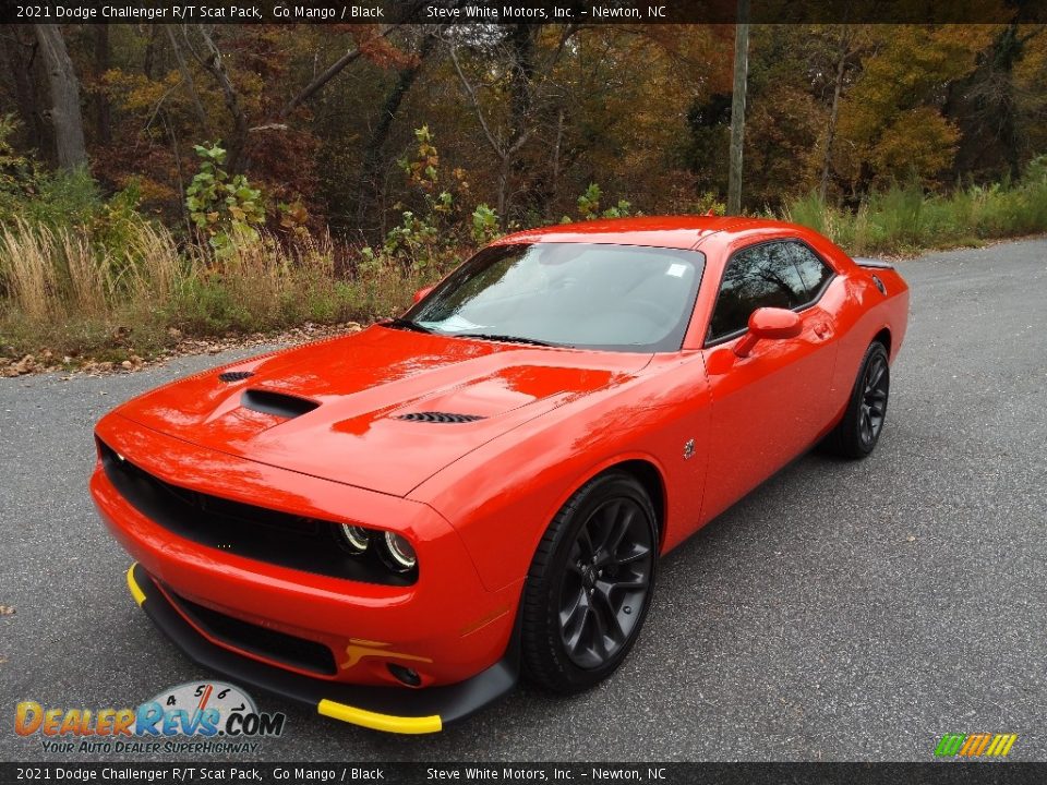 2021 Dodge Challenger R/T Scat Pack Go Mango / Black Photo #2