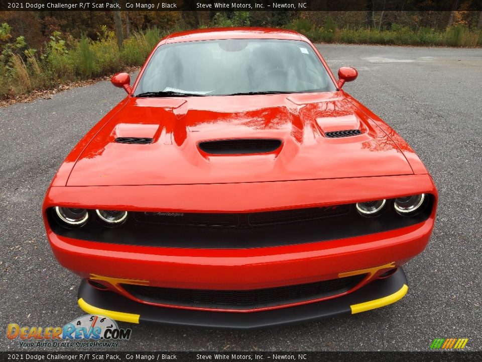 2021 Dodge Challenger R/T Scat Pack Go Mango / Black Photo #3