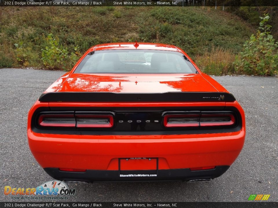 2021 Dodge Challenger R/T Scat Pack Go Mango / Black Photo #4