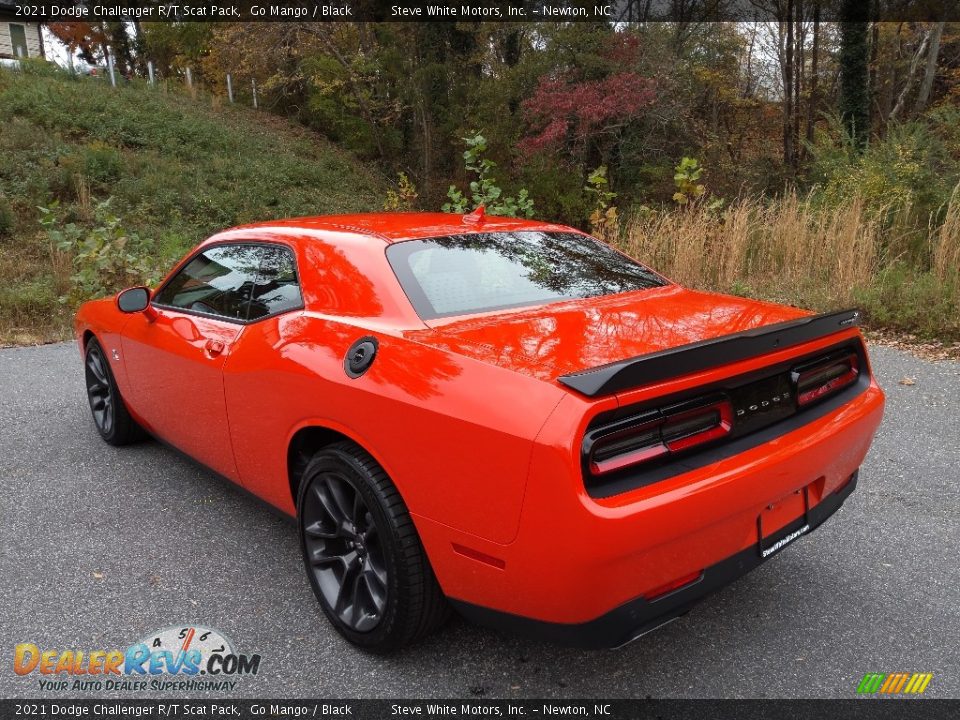 2021 Dodge Challenger R/T Scat Pack Go Mango / Black Photo #5