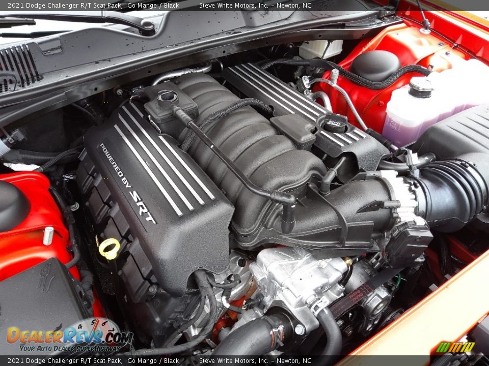 2021 Dodge Challenger R/T Scat Pack 392 SRT 6.4 Liter HEMI OHV-16 Valve VVT MDS V8 Engine Photo #9