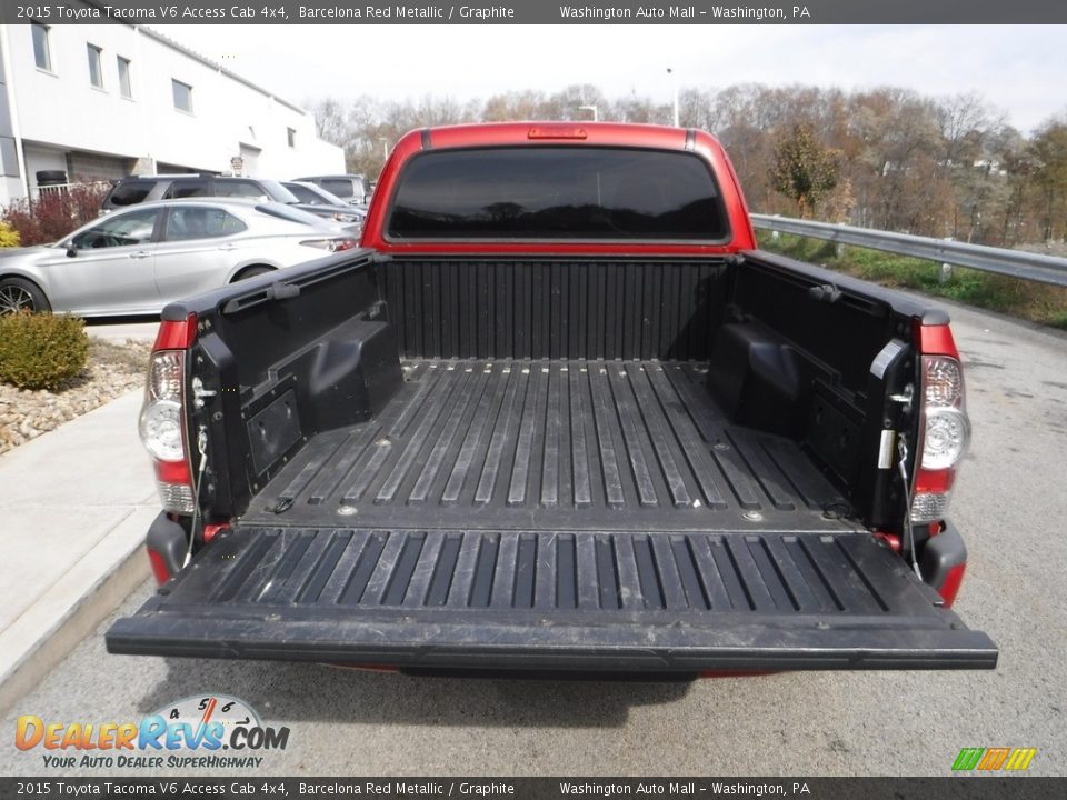 2015 Toyota Tacoma V6 Access Cab 4x4 Barcelona Red Metallic / Graphite Photo #16