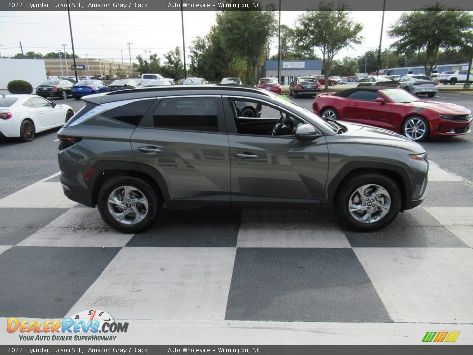 2022 Hyundai Tucson SEL Amazon Gray / Black Photo #3