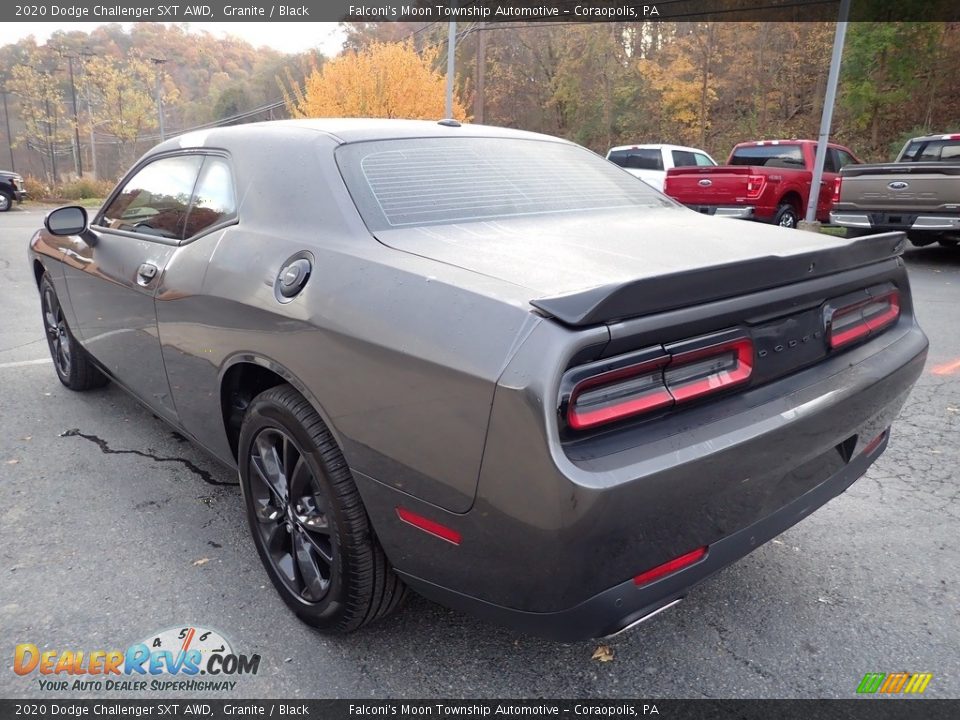 2020 Dodge Challenger SXT AWD Granite / Black Photo #5