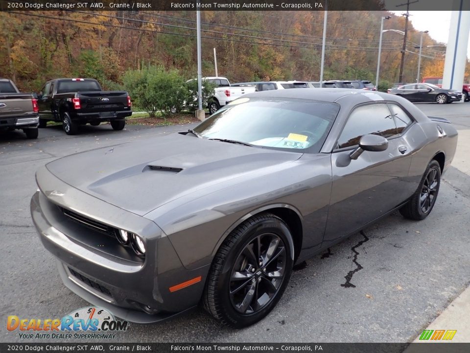 2020 Dodge Challenger SXT AWD Granite / Black Photo #7